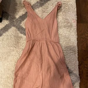 Pink Knotted Bridesmaid dress